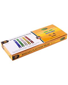 Broches Veloz Lama 8 Cm. x 50 Un.