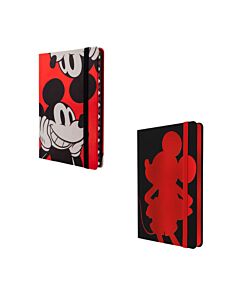 Cuaderno Mooving Notes Mickey A5 Rayado x 80 Hs.
