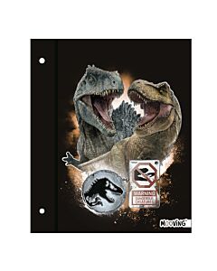 Carpeta Mooving Jurassic World con Cordon