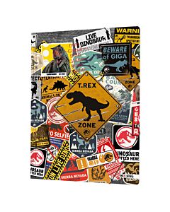 Carpeta Elastico Mooving Oficio Jurassic World