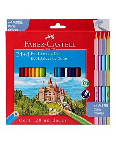 Lapiz Faber Castel x 24 + 4 Un.