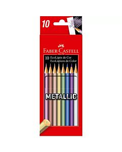 Lapiz Faber Castel Metallic x 10 Un.