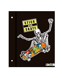 Carpeta Mooving Black Mood con Cordon