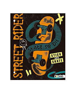 Carpeta Mooving Black Mood con Cordon