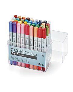 Marcador Copic Ciao Basics x 36 Un.