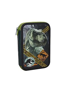 Cartuchera Mooving Jurassic World Doble