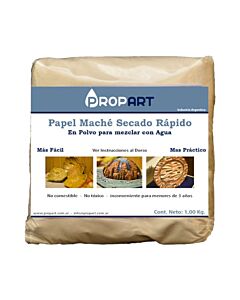 Papel Mache Propart en Polvo x 500 Gr.