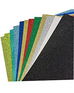 Cartulina Blanco Glitter