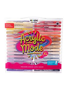 Marcador Acrilicos Mooving Coloring x 60 Un.