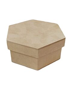 Caja Hexagonal 12x5 Cm. Al Carpintero