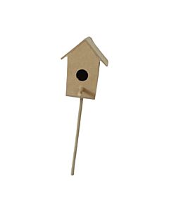 Casa Pajaro Tutor 8x5 Cm. Al Carpintero