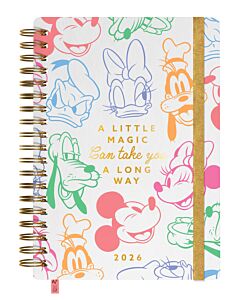 Agenda Mooving Mickey & Friends N°7 Diaria