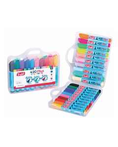 Marcador Trabi 420 Plus Valija x 20 Un.