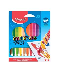 Crayon Maped ColorPeps Twist x 12 Un.