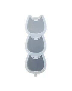 Molde Dije Gatito x3 Diamont (MD66)