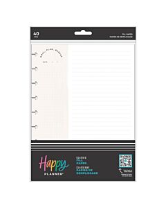 Repuesto Happy Planner Neutral x 40 Hs.