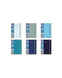 Cuaderno Rideo Ocean A5 Cuadriculado x 120 Hs.