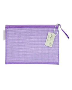 Sobre FW A4 Horizontal Violeta con Cremallera
