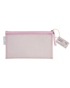 Sobre FW Cheque Horizontal Rosa con Cremallera