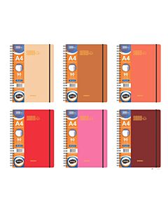 Cuaderno Rideo Summer A4 Cuadriculado x 90 Hs.