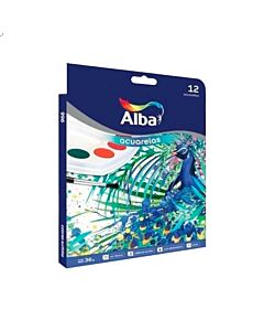 Acuarela Alba 12 Colores