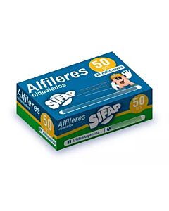 Alfileres Sifap 28 Mm. x 50 Gr.