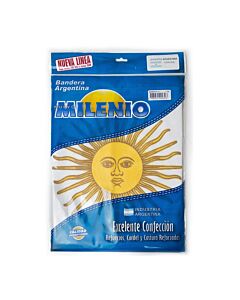 Bandera Nuevo Milenio Argentina con Sol 30 x 48 Cm.