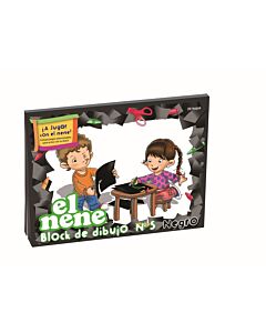 Block El Nene N°5 Negro x 24 Hs.