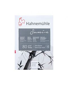 Block Hahnemühle Sumi - E 30 x 40 Cm. Natural x 20 Hs.