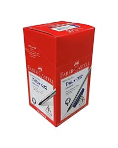 Boligrafo Faber Castell Trilux 32 Verde 1 Mm. Caja x 50 Un.
