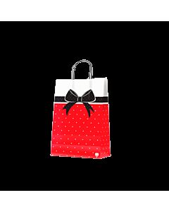 Bolsa Fanpack 8 x 14 x 20 Cm. Moño Plumeti