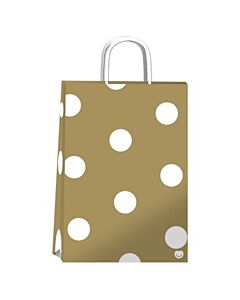 Bolsa Fanpack 8 x 14 x 20 Cm. Golden Dots