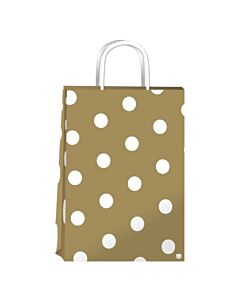 Bolsa Fanpack 10 x 22 x 30 Cm. White Dots