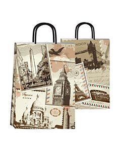 Bolsa Fanpack 10 x 22 x 30 Cm. Ciudades