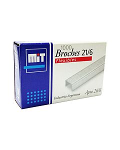 Broches Mit N°21/6 x 1000 Un.