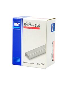 Broches Mit N°21/6 x 5000 Un.