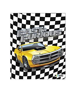 Carpeta Mooving Rapido y Furioso con Cordon