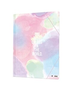 Carpeta Elastico Mooving Oficio Pastel