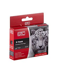 Cartucho GTC E-T135N Negro Alternativo Epson