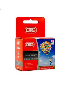 Cartucho GTC H-22-XL Tricolor Alternativo Hewlett Packard