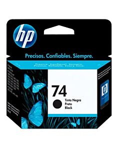 Cartucho Hewlett Packard 74 (CB335WL) Negro