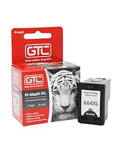 Cartucho GTC H-664N-XL Negro Alternativo Hewlett Packard
