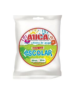 Cinta de Papel Auca Escolar 18 Mm. x 20 Mt.