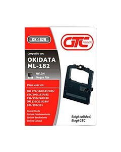 Cinta GTC OK-182N Alternativo Okidata Negro