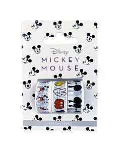 Cinta Mooving Mickey Mouse Washi 1,5 Cm. x 3 Mt.