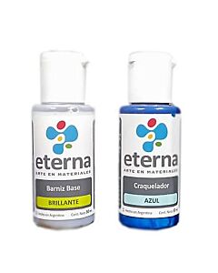 Craquelador Eterna Azul x 50 Ml.