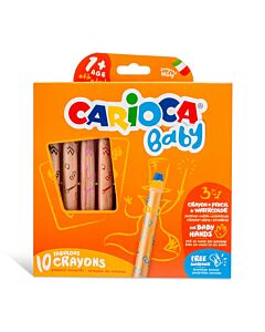 Crayon Carioca Baby x 10 Un.