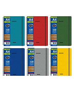 Cuaderno Rideo Akademie A4 Rayado x 120 Hs.