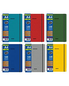 Cuaderno Rideo Akademie A4 Cuadriculado x 120 Hs.