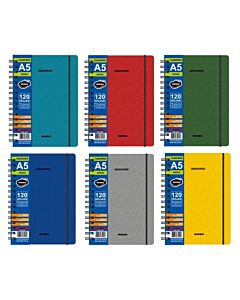 Cuaderno Rideo Akademie A5 Cuadriculado x 120 Hs.